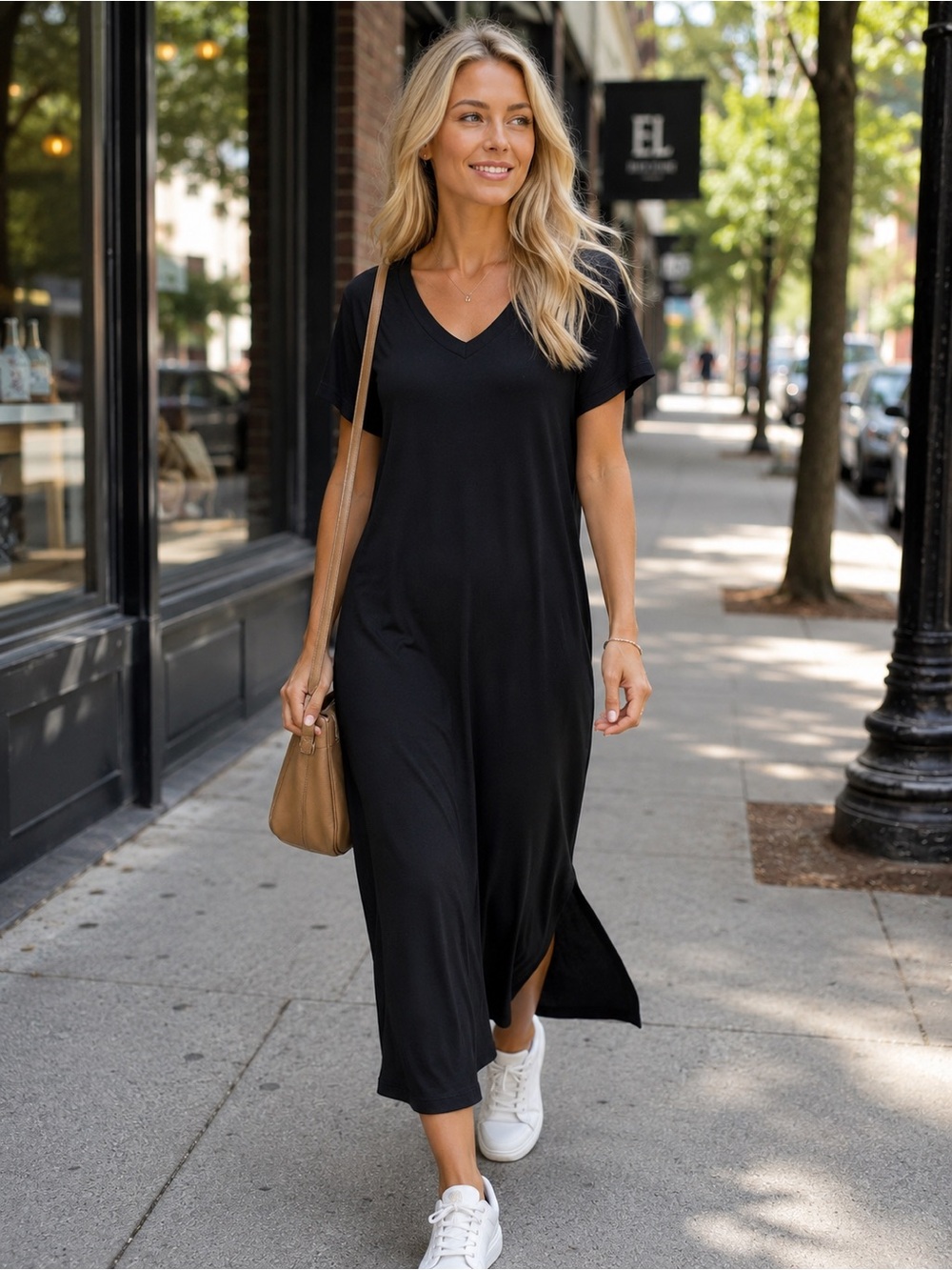 Maurice’s V Neck Maxi Dress